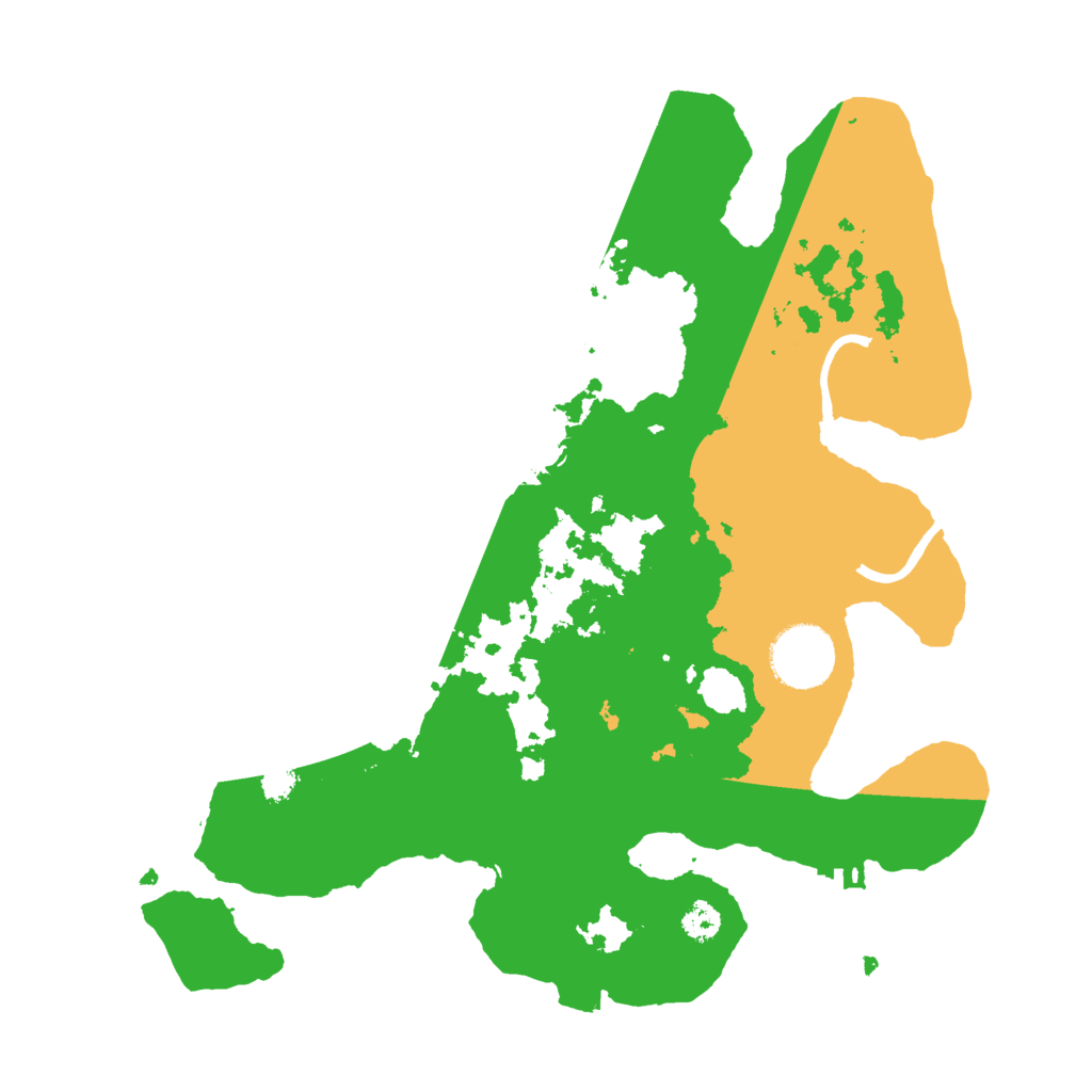 Biome Rust Map: Procedural Map, Size: 3000, Seed: 29440
