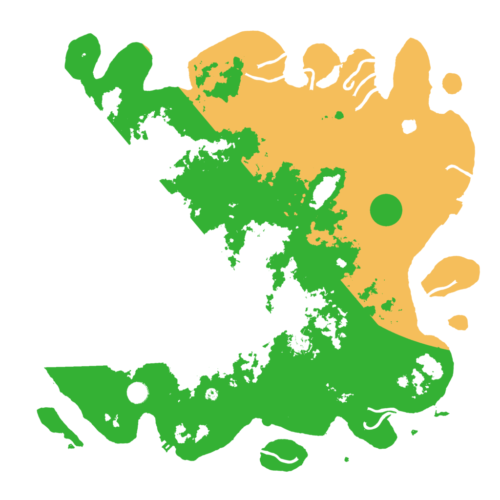 Biome Rust Map: Procedural Map, Size: 4100, Seed: 97360556