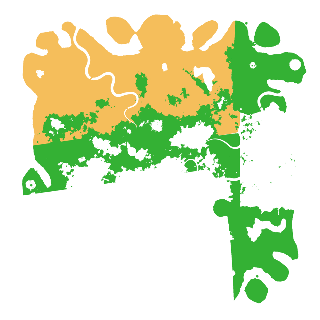 Biome Rust Map: Procedural Map, Size: 5000, Seed: 429