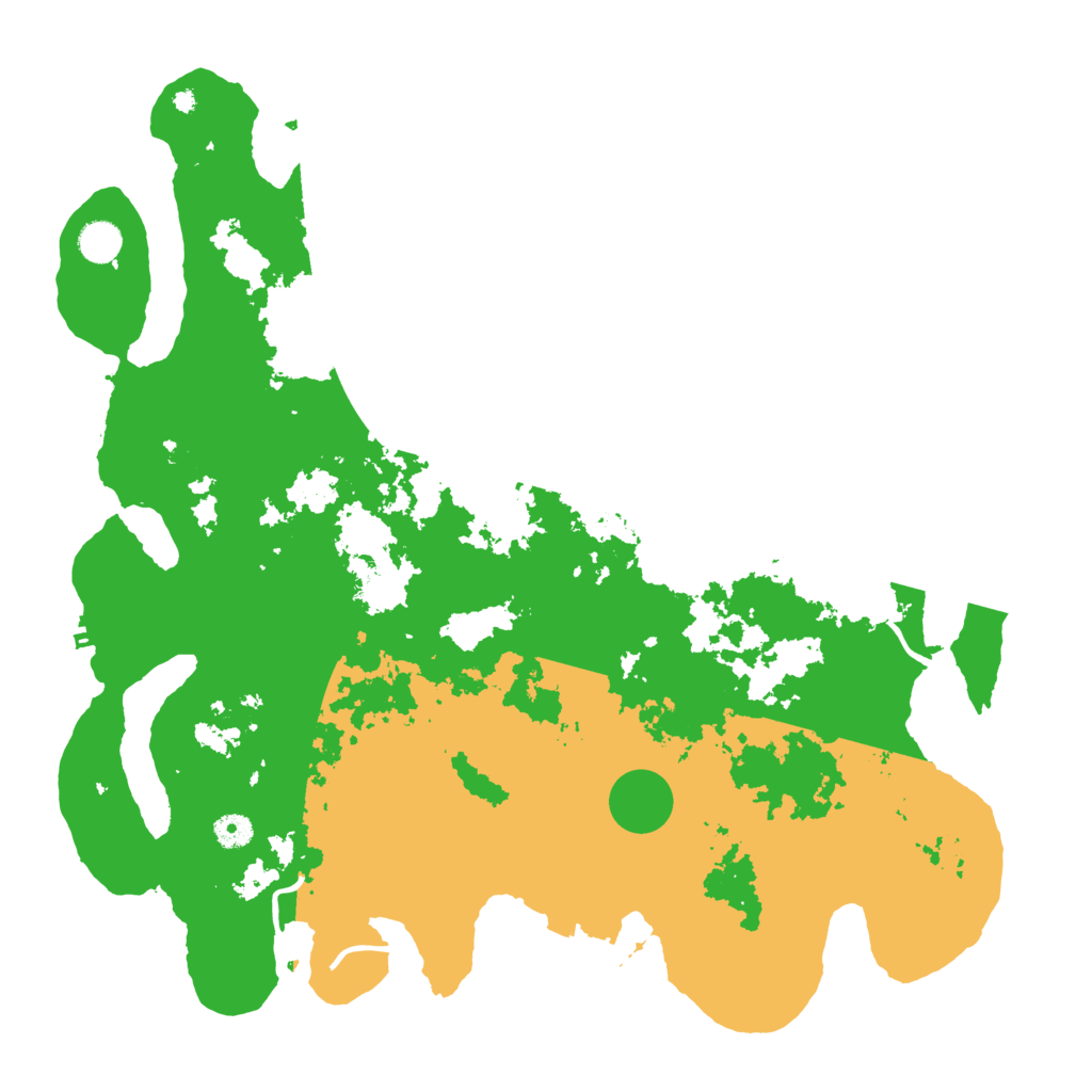 Biome Rust Map: Procedural Map, Size: 4500, Seed: 388030511