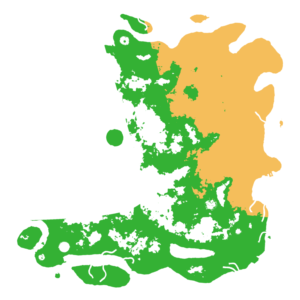 Biome Rust Map: Procedural Map, Size: 5000, Seed: 77499373