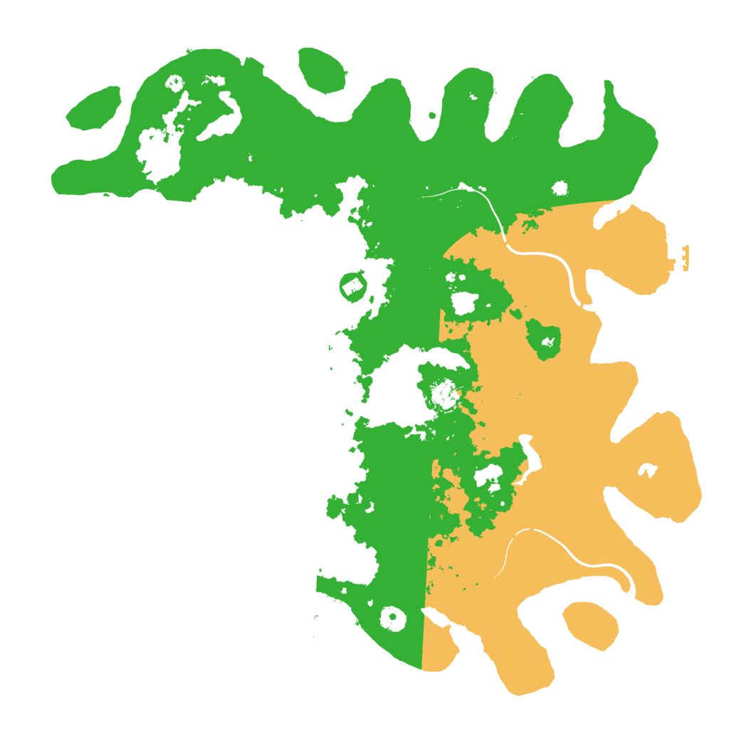 Biome Rust Map: Procedural Map, Size: 4250, Seed: 546335456