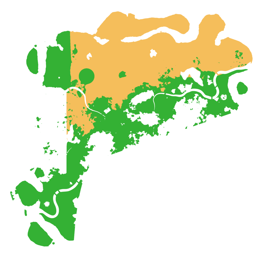 Biome Rust Map: Procedural Map, Size: 4500, Seed: 1703910146