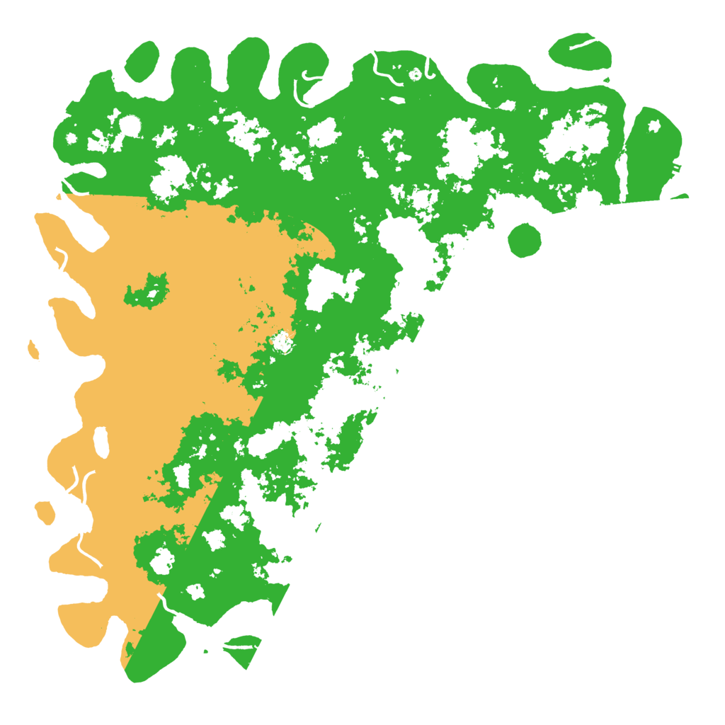 Biome Rust Map: Procedural Map, Size: 6000, Seed: 16011601