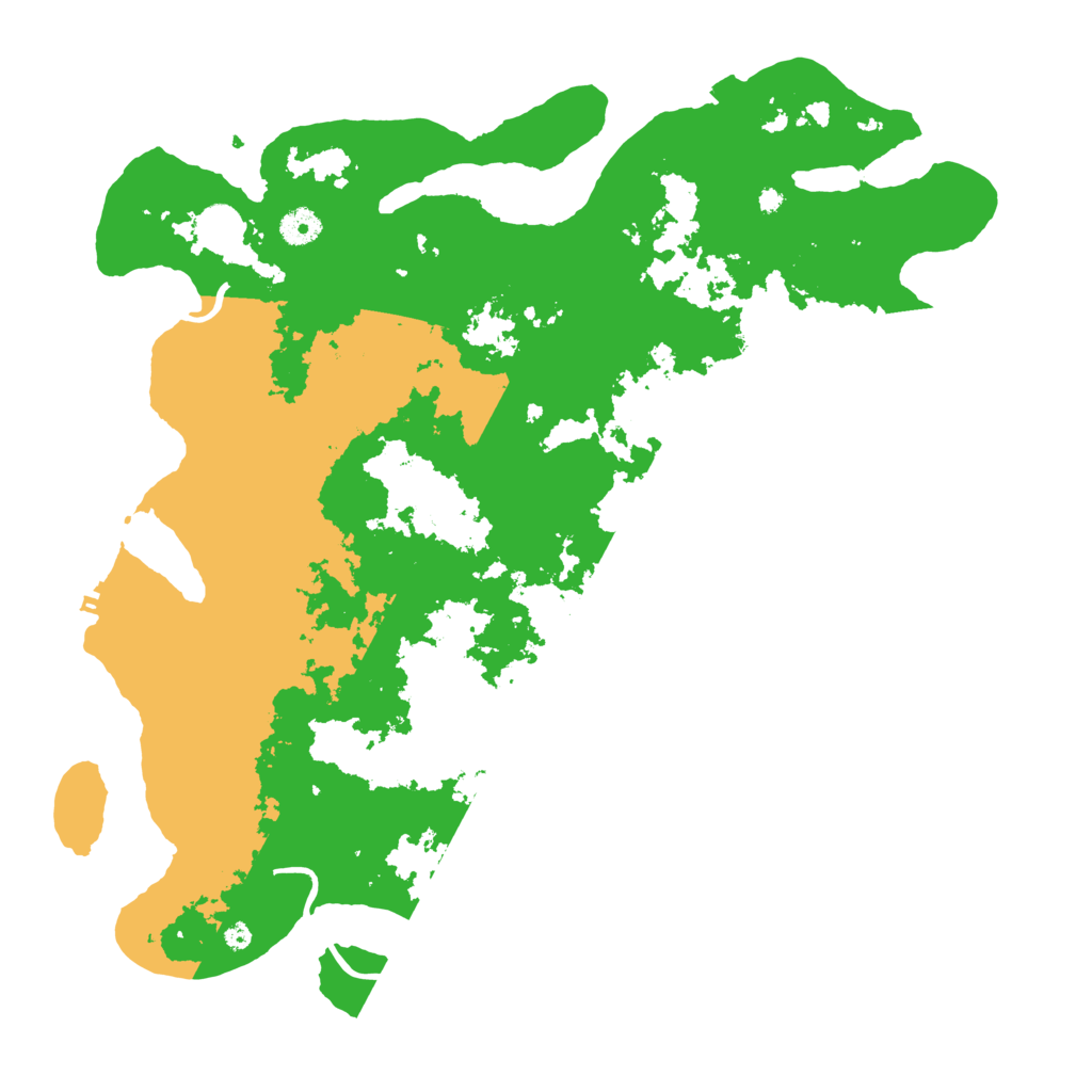Biome Rust Map: Procedural Map, Size: 4250, Seed: 4200