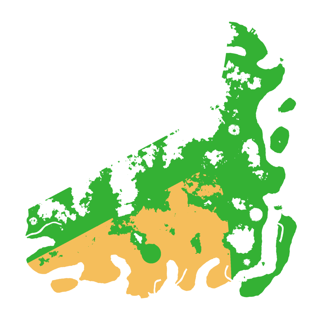 Biome Rust Map: Procedural Map, Size: 4300, Seed: 430011