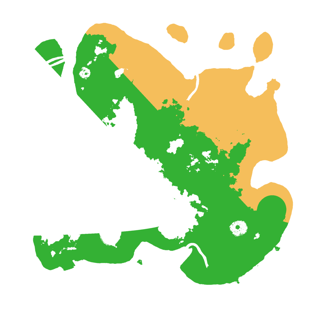Biome Rust Map: Procedural Map, Size: 3000, Seed: 2062711580
