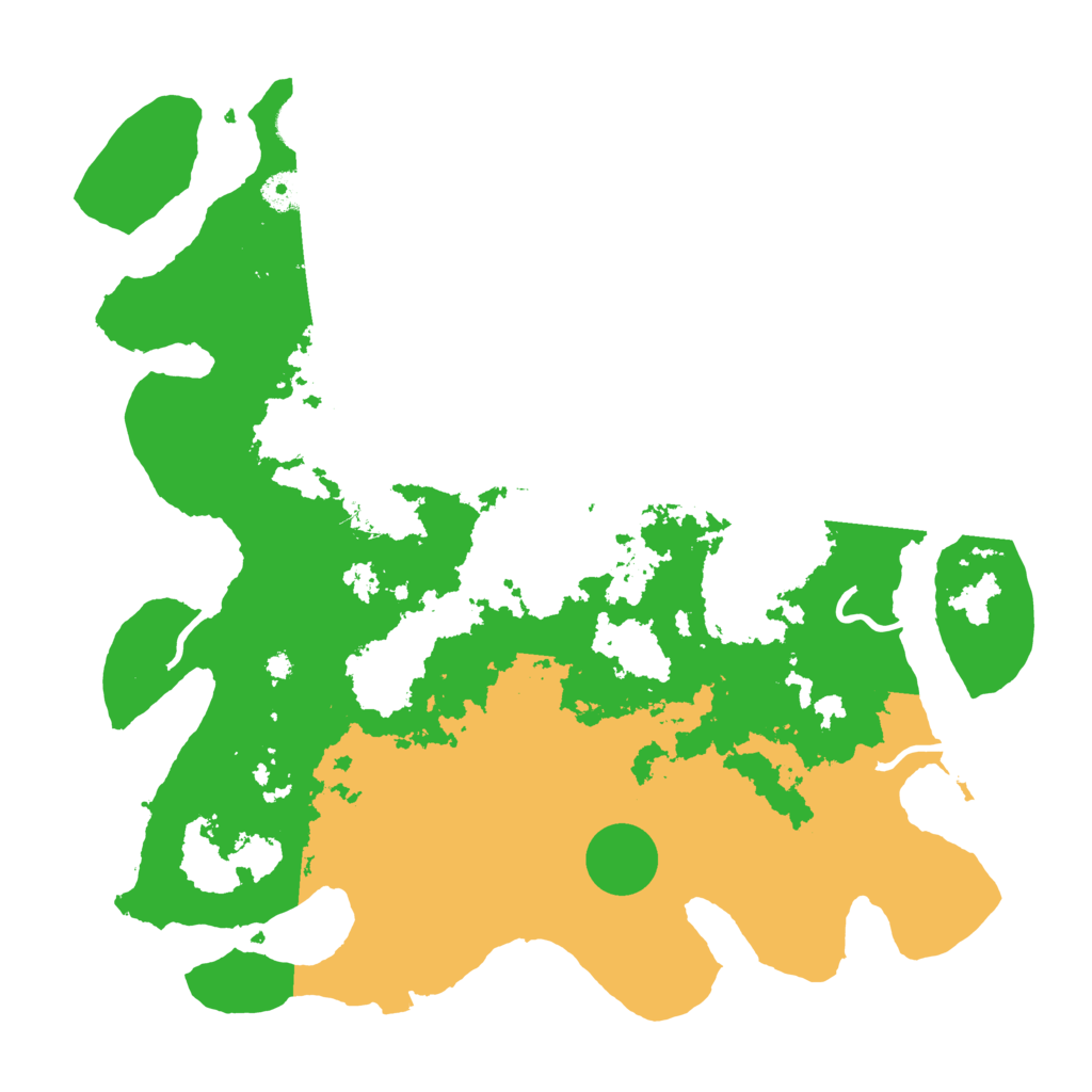 Biome Rust Map: Procedural Map, Size: 4000, Seed: 212197229