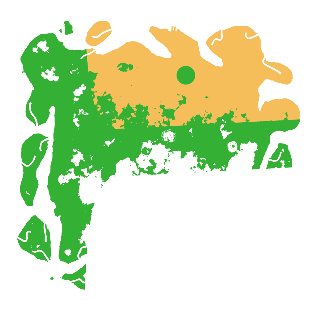 Biome Rust Map: Procedural Map, Size: 4500, Seed: 406965167