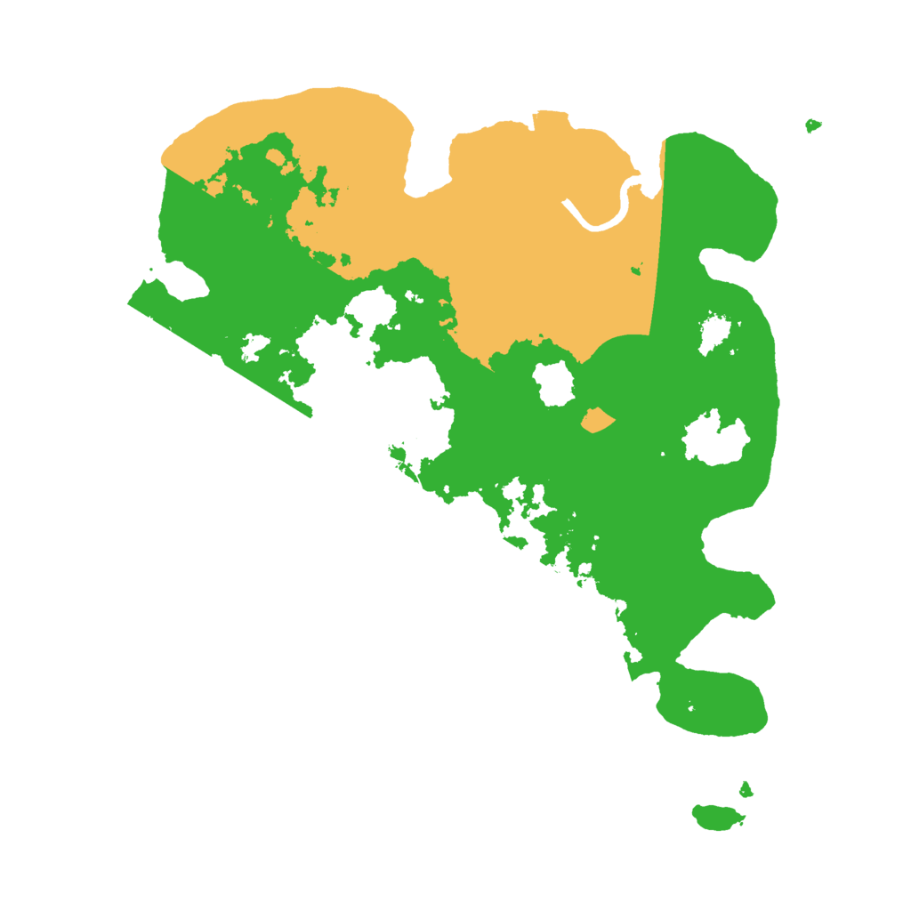 Biome Rust Map: Procedural Map, Size: 3000, Seed: 435456