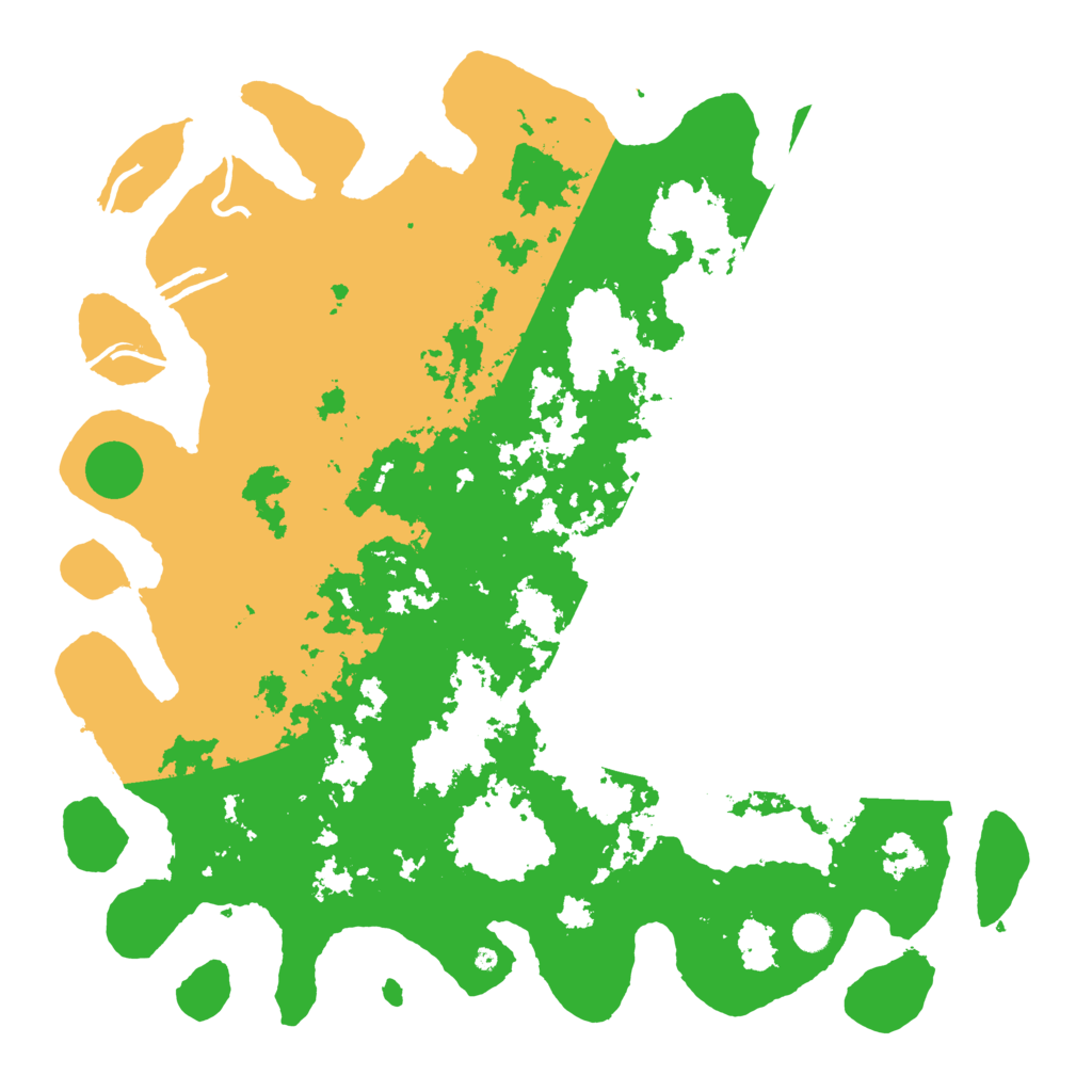 Biome Rust Map: Procedural Map, Size: 5000, Seed: 202309