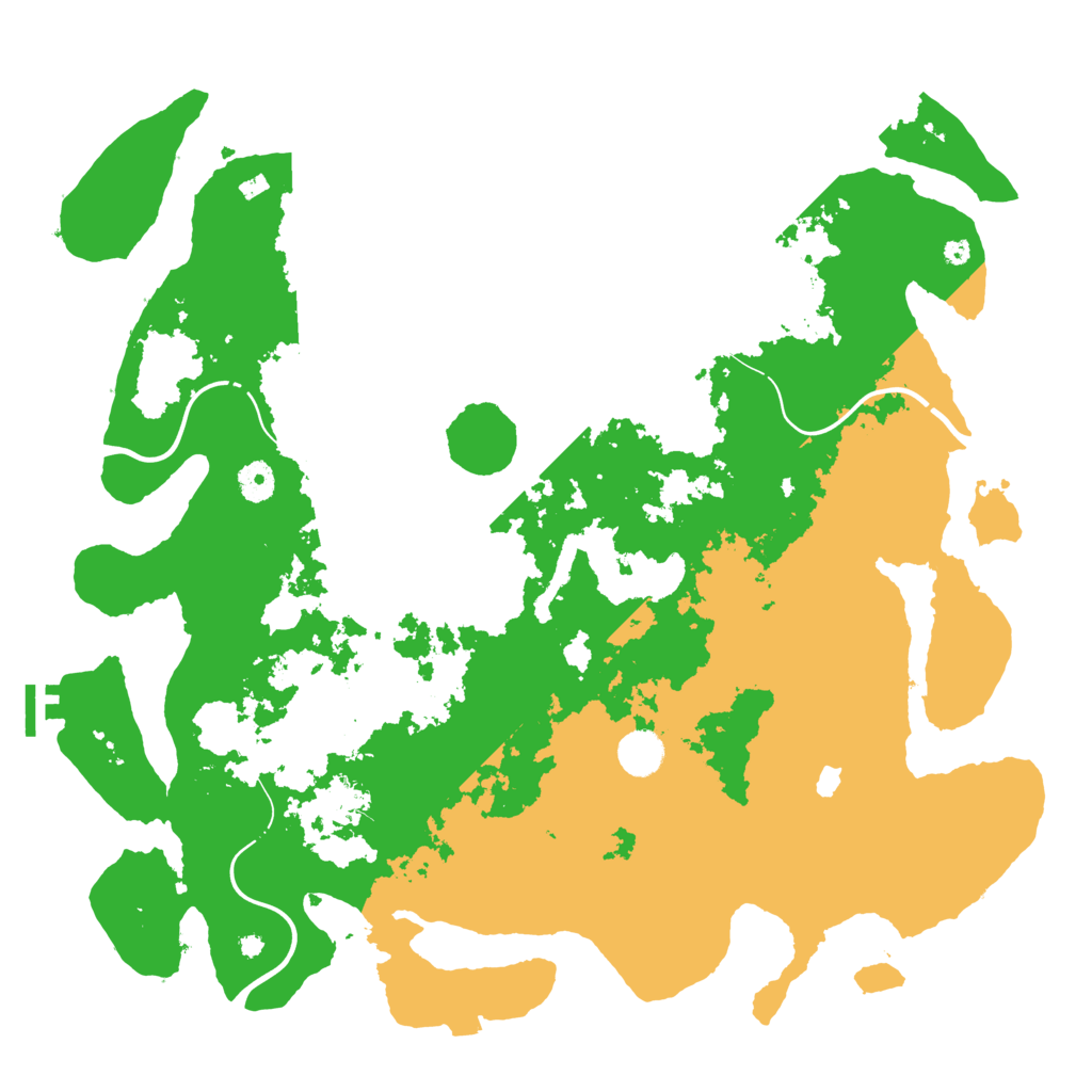 Biome Rust Map: Procedural Map, Size: 4250, Seed: 646753784