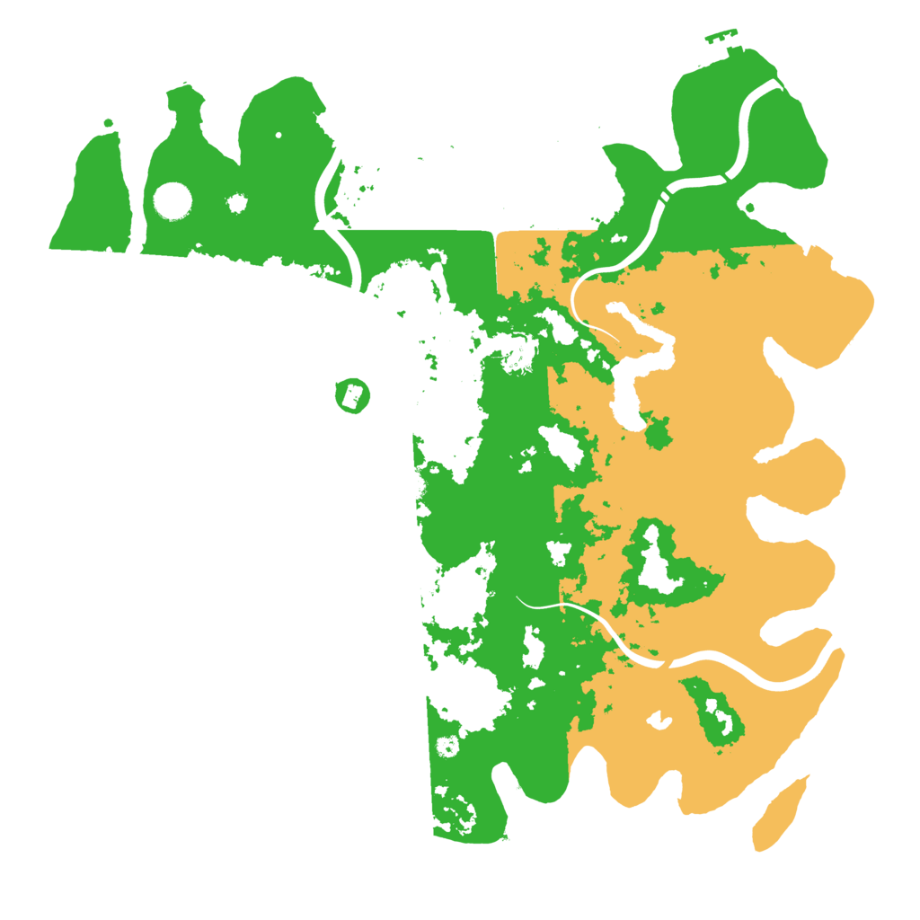 Biome Rust Map: Procedural Map, Size: 4250, Seed: 855515186
