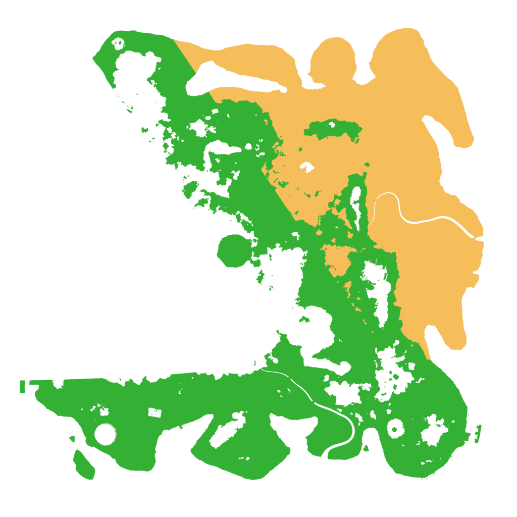 Biome Rust Map: Procedural Map, Size: 4250, Seed: 2131490290