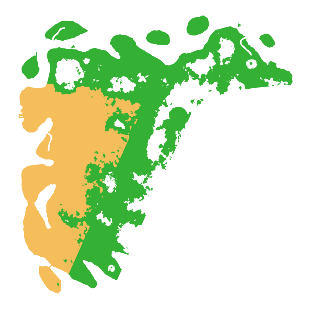 Biome Rust Map: Procedural Map, Size: 4500, Seed: 55703899