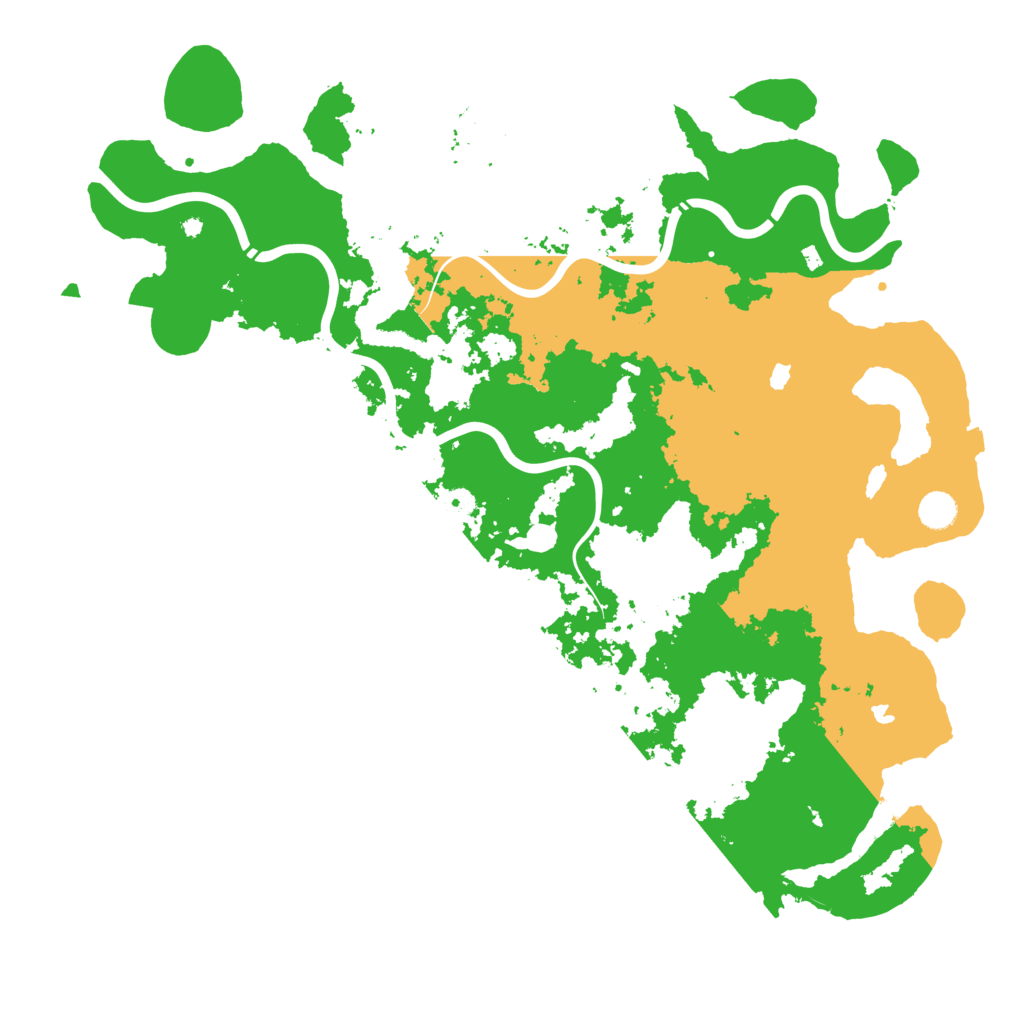 Biome Rust Map: Procedural Map, Size: 4750, Seed: 54321