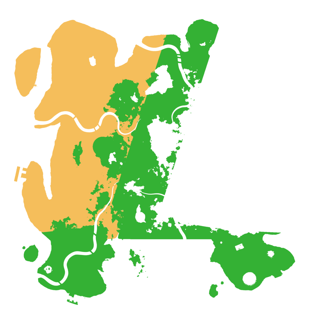 Biome Rust Map: Procedural Map, Size: 4250, Seed: 8017379