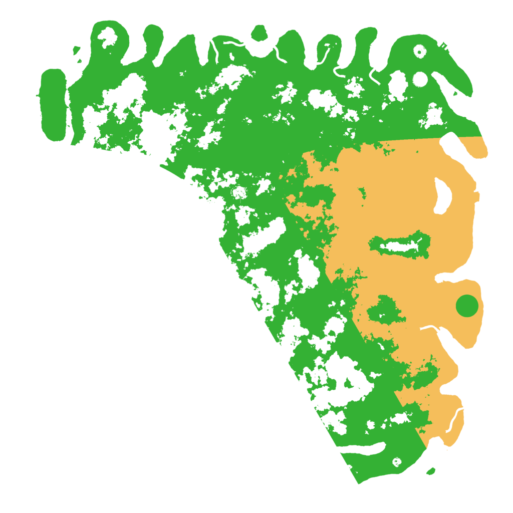 Biome Rust Map: Procedural Map, Size: 6000, Seed: 1317597851