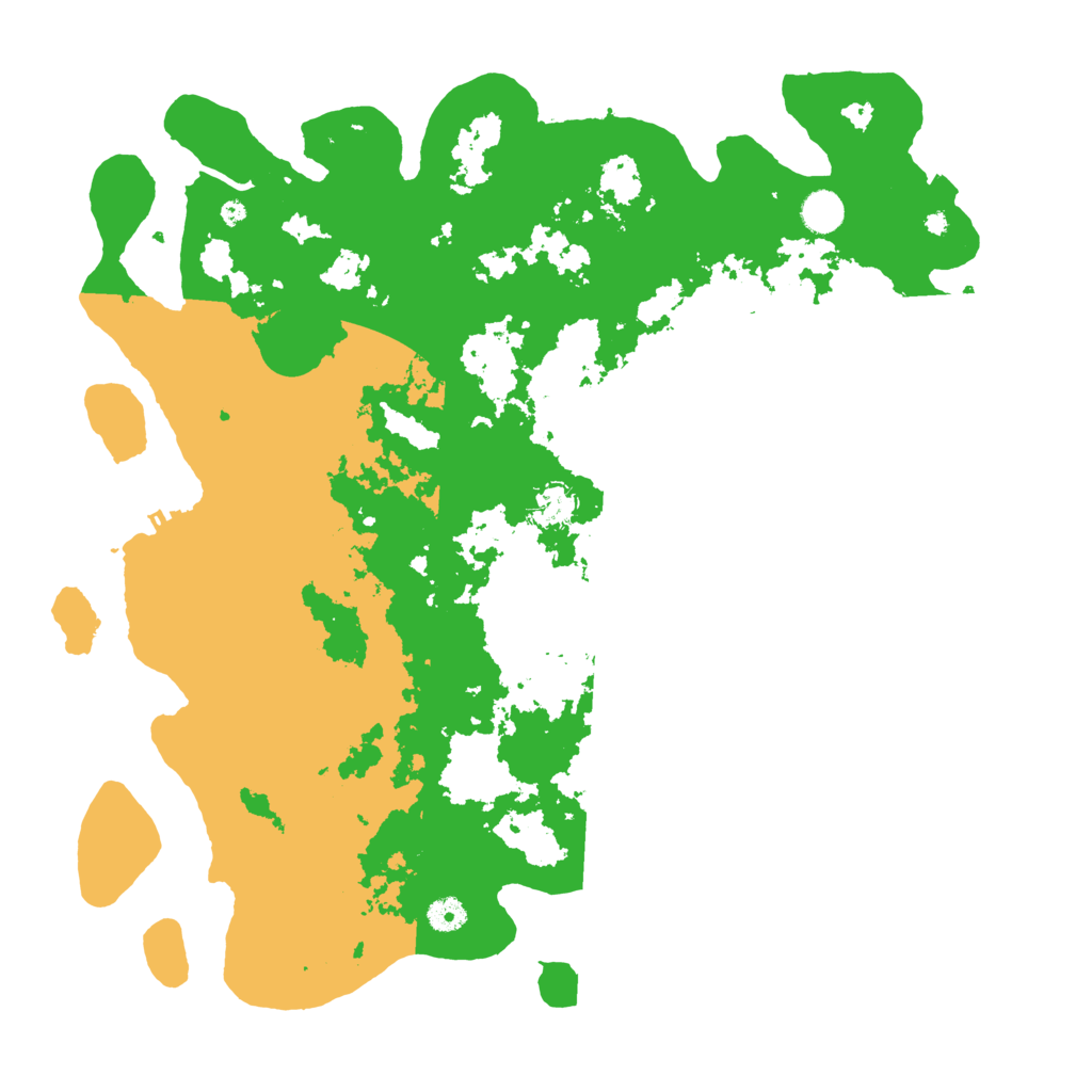 Biome Rust Map: Procedural Map, Size: 4500, Seed: 62627230