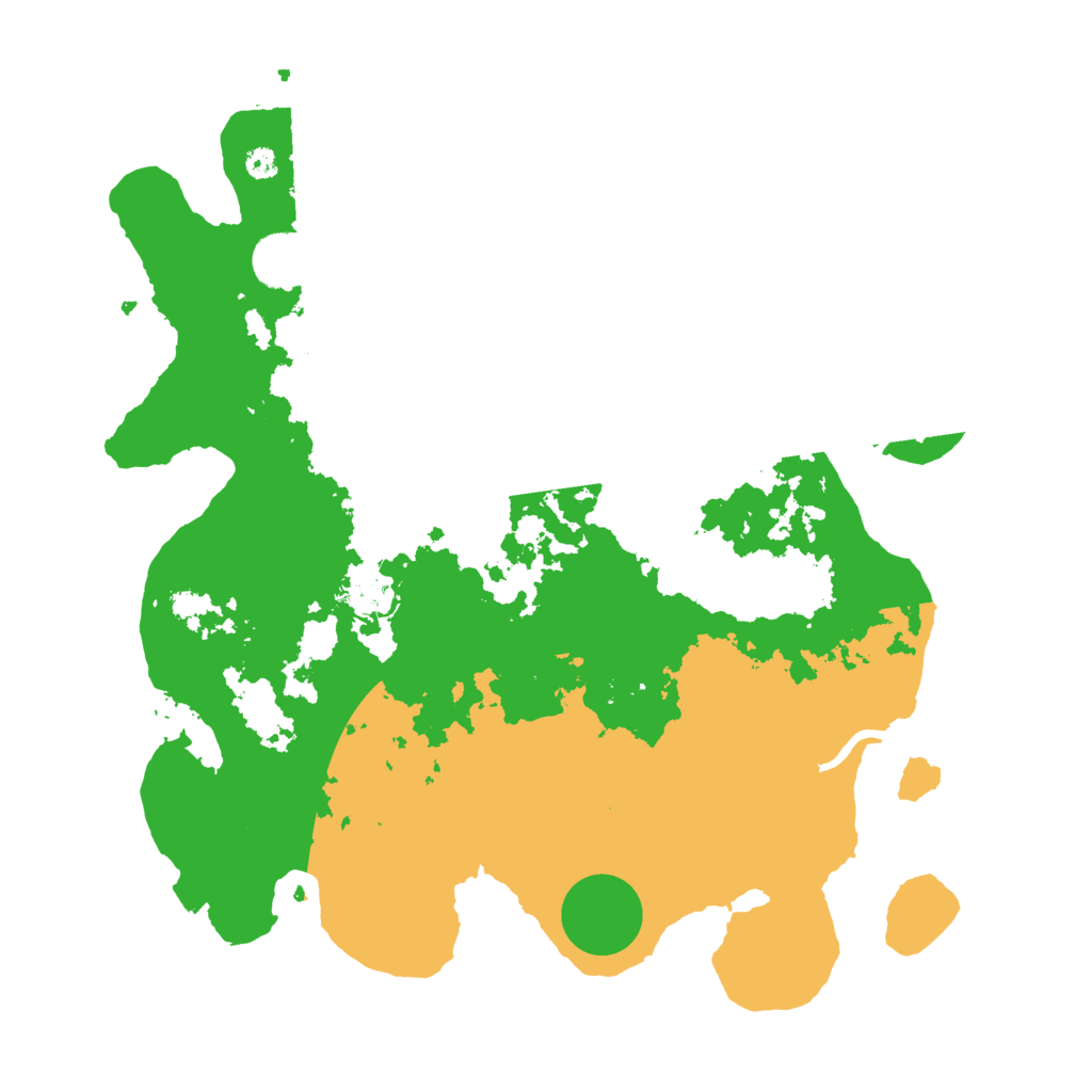 Biome Rust Map: Procedural Map, Size: 3550, Seed: 83475201