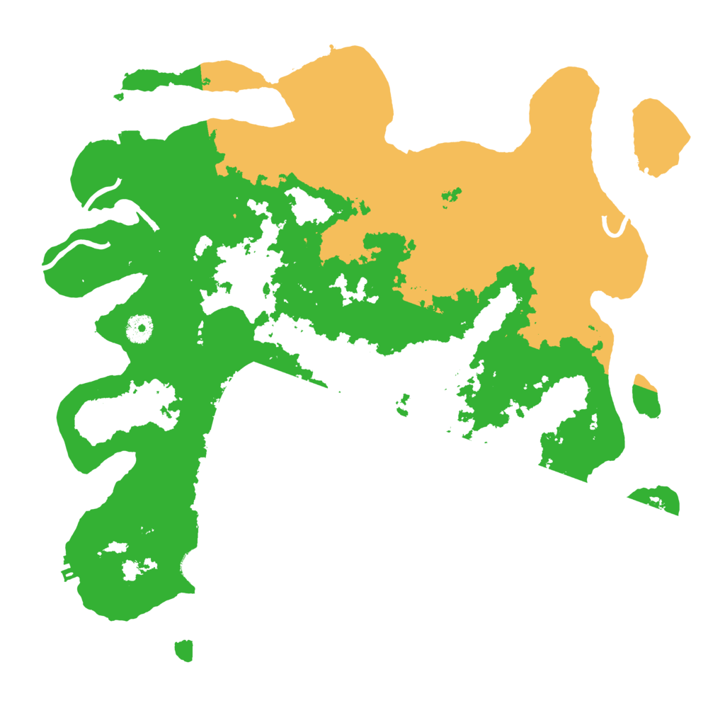 Biome Rust Map: Procedural Map, Size: 3900, Seed: 62978012