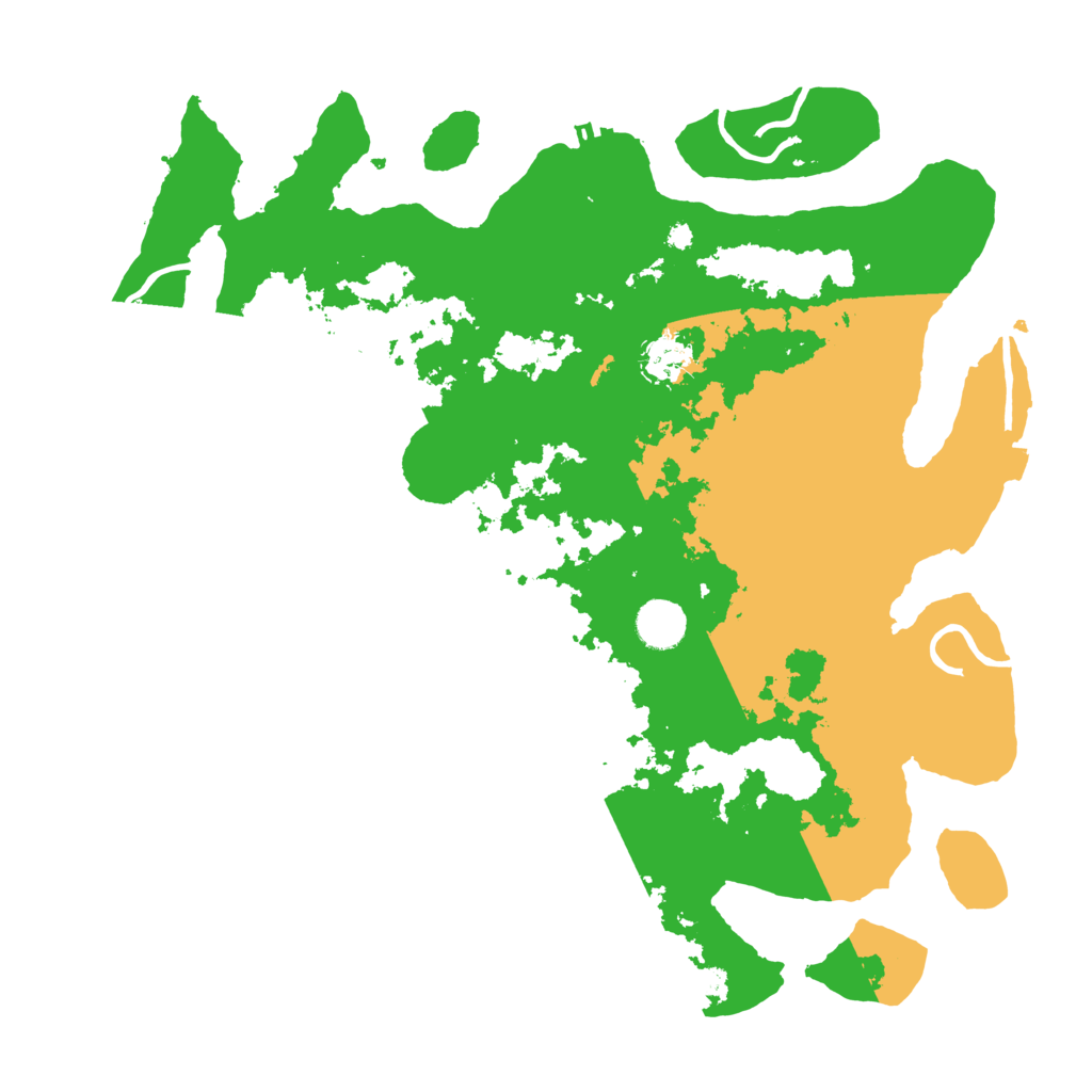 Biome Rust Map: Procedural Map, Size: 3900, Seed: 5250869