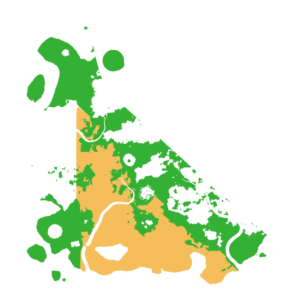 Biome Rust Map: Procedural Map, Size: 3800, Seed: 84826033