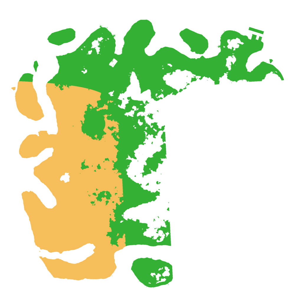 Biome Rust Map: Procedural Map, Size: 4000, Seed: 888888888