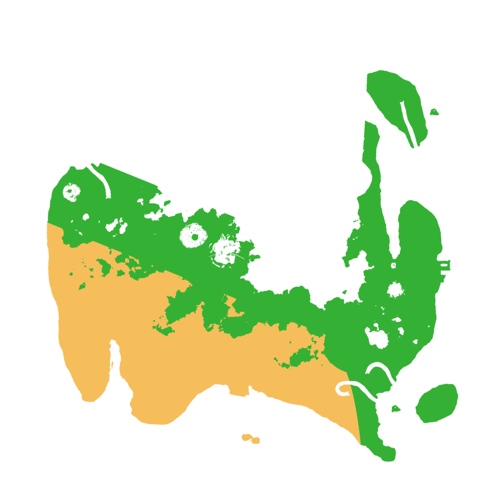 Biome Rust Map: Procedural Map, Size: 3000, Seed: 2124368699