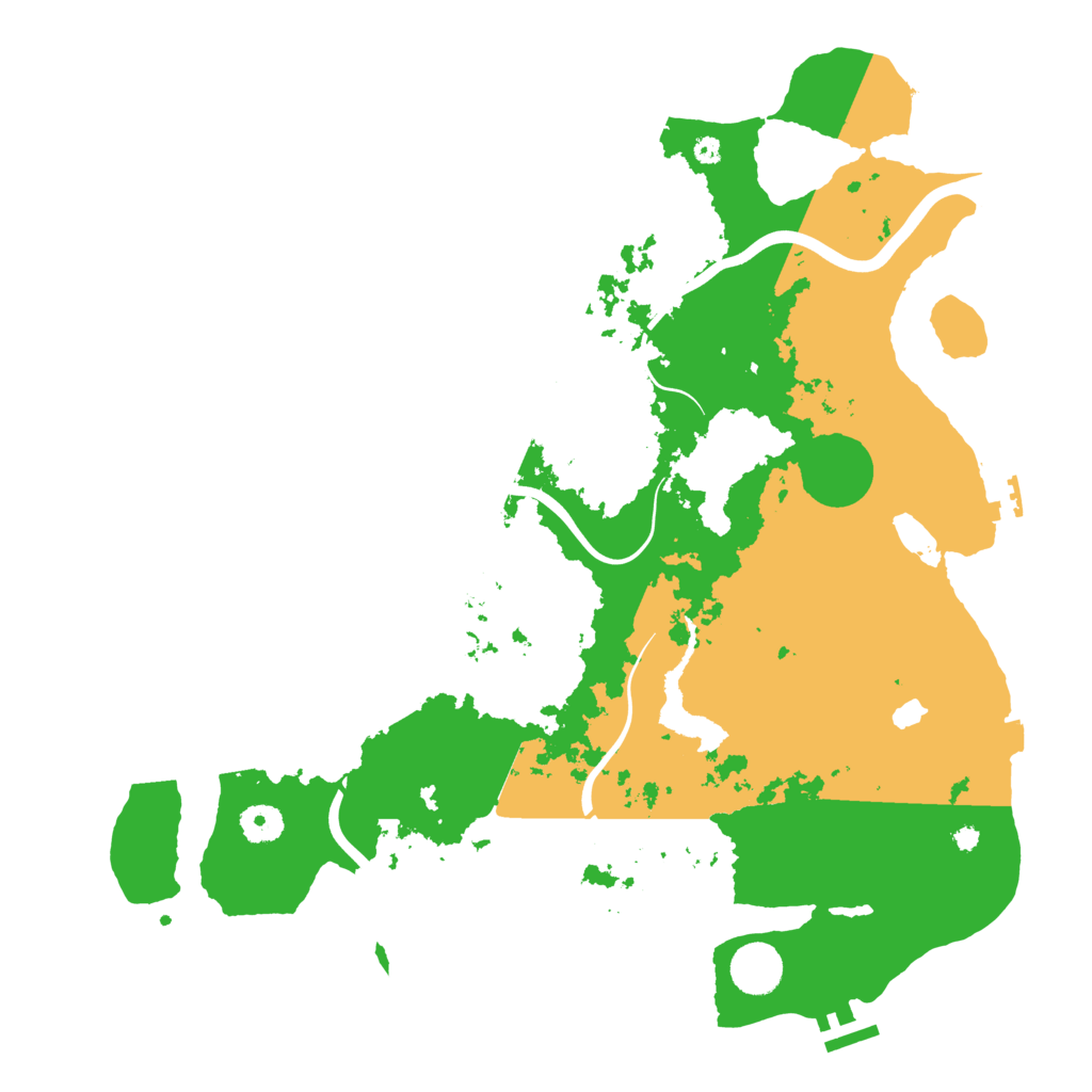 Biome Rust Map: Procedural Map, Size: 4000, Seed: 115477976