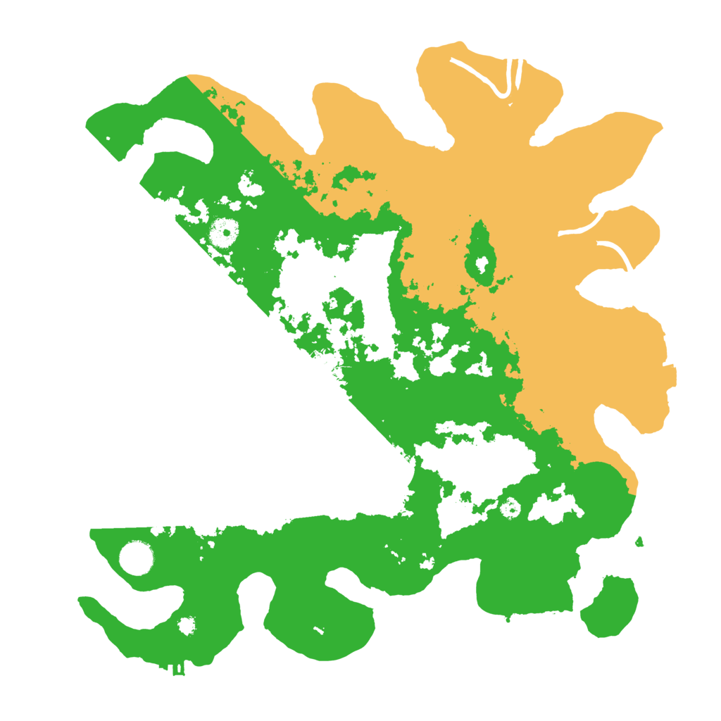 Biome Rust Map: Procedural Map, Size: 3700, Seed: 1034653103