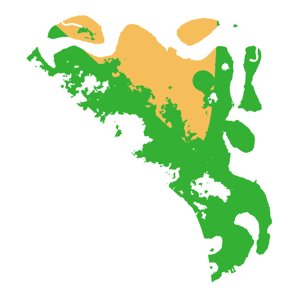 Biome Rust Map: Procedural Map, Size: 3750, Seed: 50206796