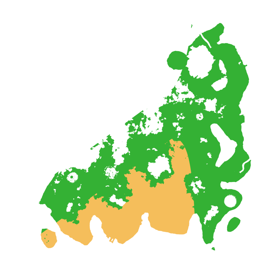 Biome Rust Map: Procedural Map, Size: 3850, Seed: 34202462