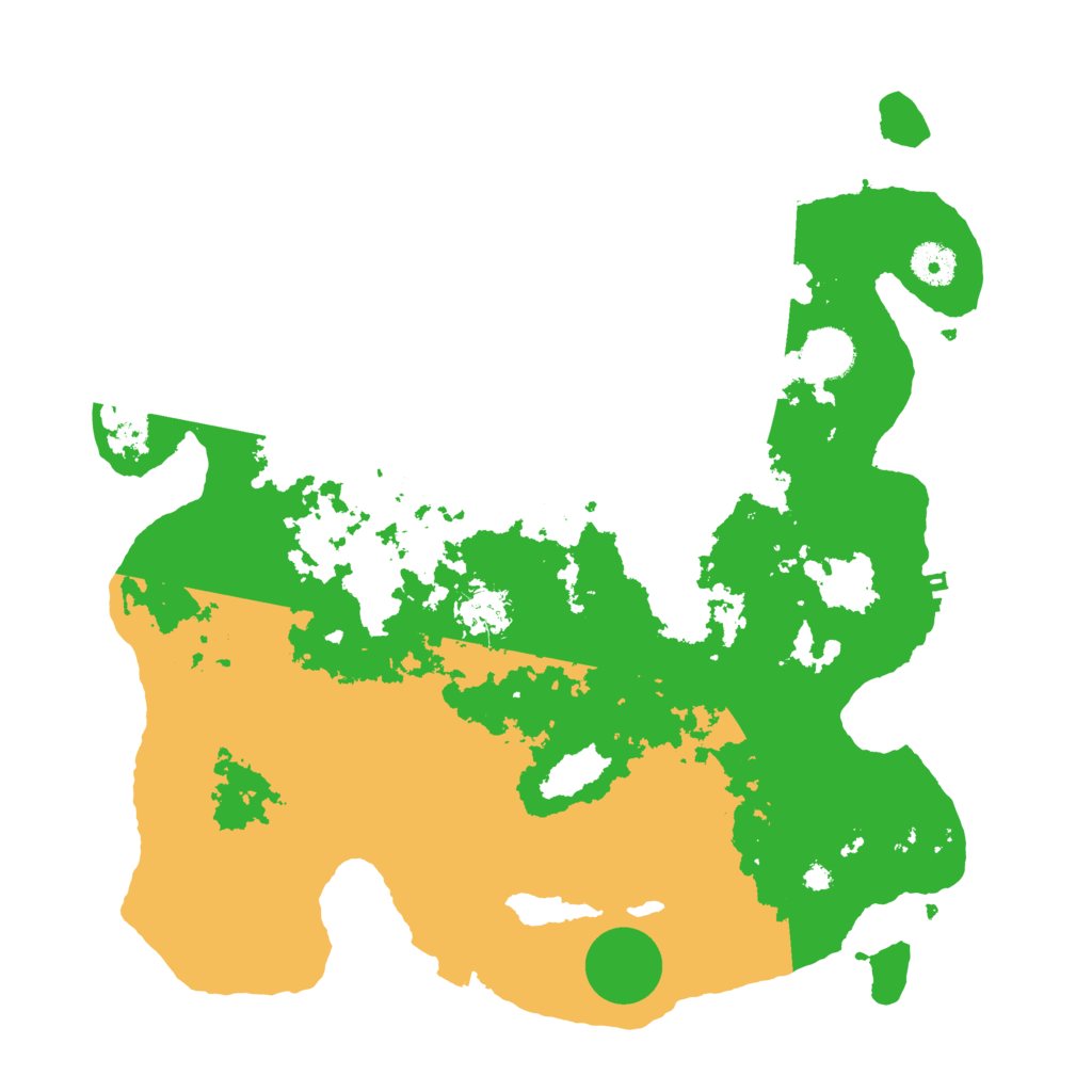 Biome Rust Map: Procedural Map, Size: 3750, Seed: 96581519