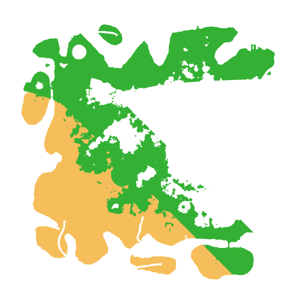 Biome Rust Map: Procedural Map, Size: 3650, Seed: 43165488