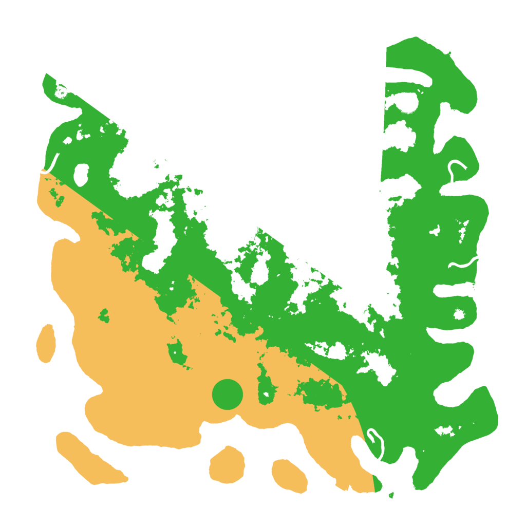 Biome Rust Map: Procedural Map, Size: 4500, Seed: 31727632