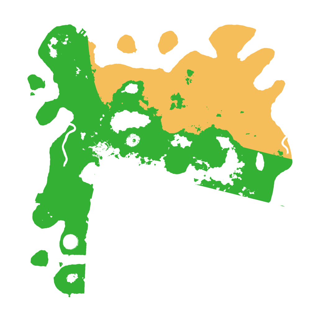 Biome Rust Map: Procedural Map, Size: 3700, Seed: 83037120