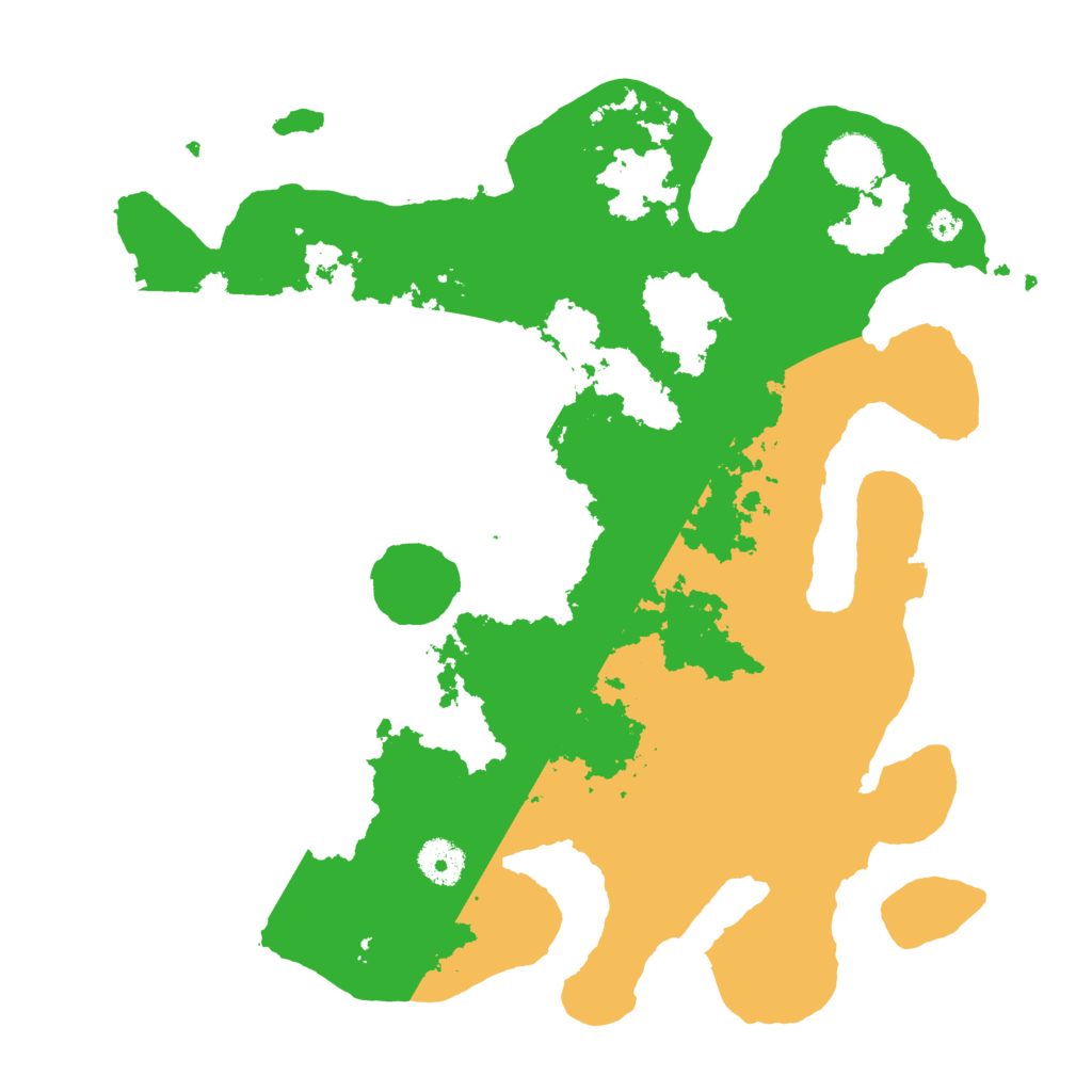 Biome Rust Map: Procedural Map, Size: 3600, Seed: 10004503