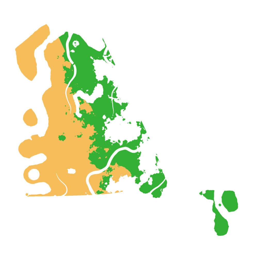 Biome Rust Map: Procedural Map, Size: 4100, Seed: 21711531