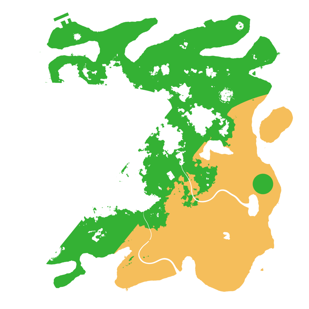 Biome Rust Map: Procedural Map, Size: 4000, Seed: 170969017