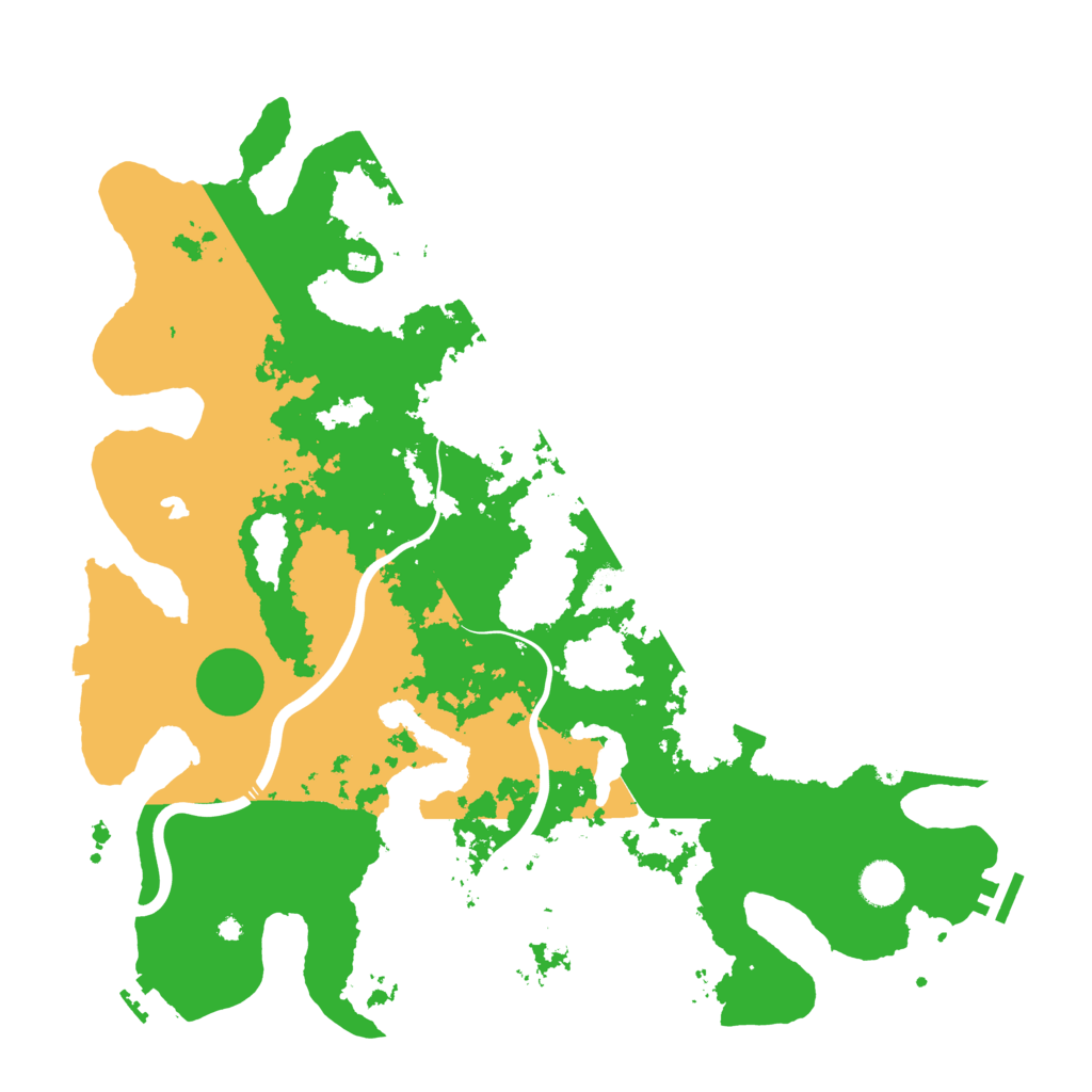 Biome Rust Map: Procedural Map, Size: 4250, Seed: 59311825