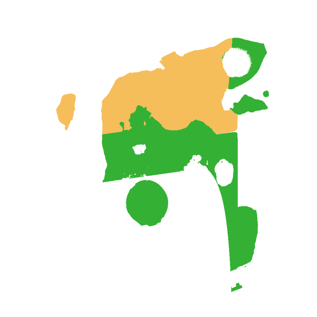 Biome Rust Map: Procedural Map, Size: 2000, Seed: 62674