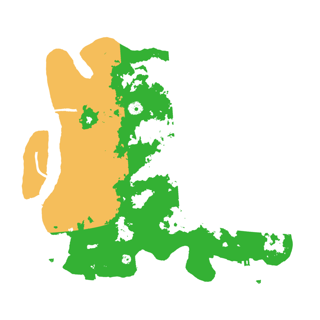 Biome Rust Map: Procedural Map, Size: 3500, Seed: 1828705103