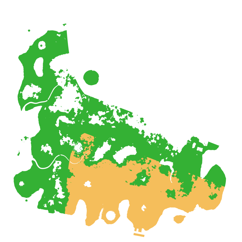 Biome Rust Map: Procedural Map, Size: 4500, Seed: 806252405