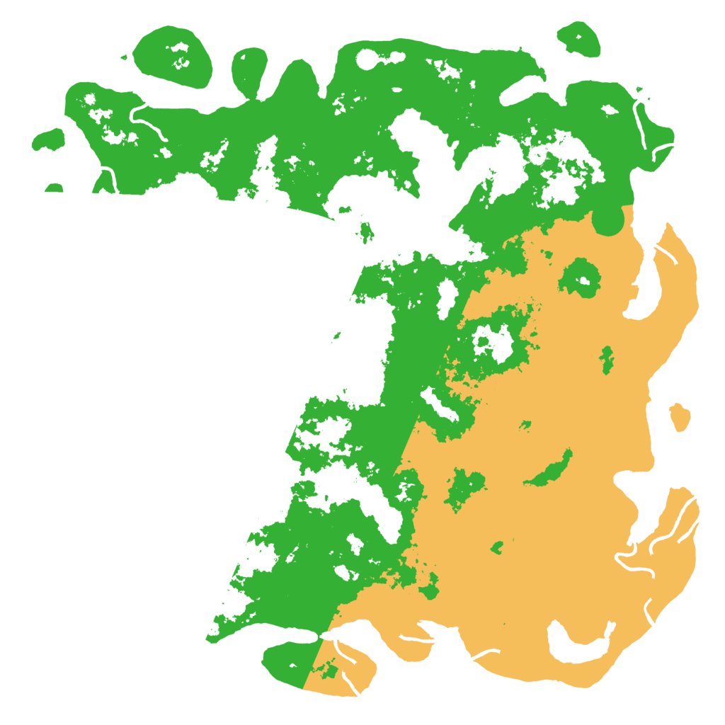 Biome Rust Map: Procedural Map, Size: 6000, Seed: 1182521283