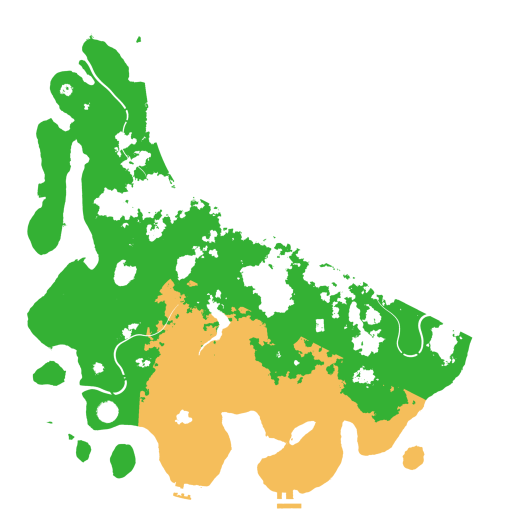 Biome Rust Map: Procedural Map, Size: 4250, Seed: 926680376