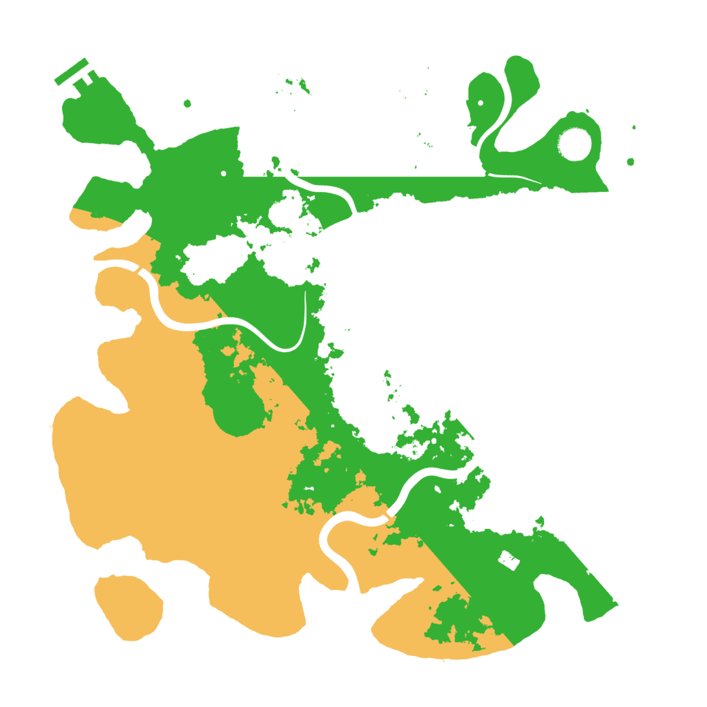 Biome Rust Map: Procedural Map, Size: 3750, Seed: 1502480438