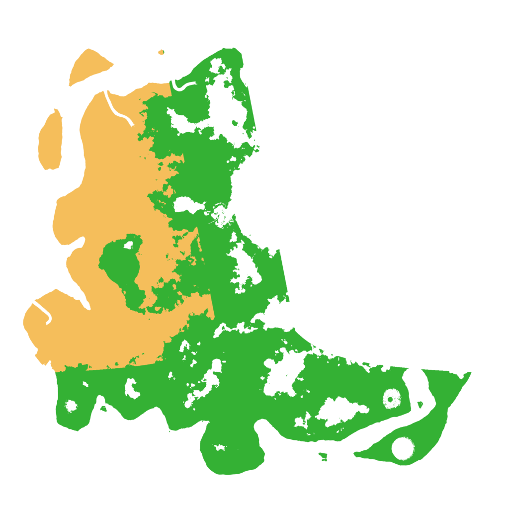 Biome Rust Map: Procedural Map, Size: 4000, Seed: 57834298