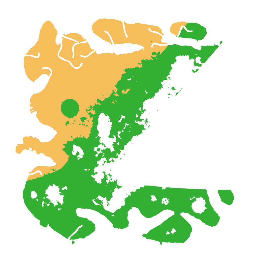 Biome Rust Map: Procedural Map, Size: 3750, Seed: 7378623