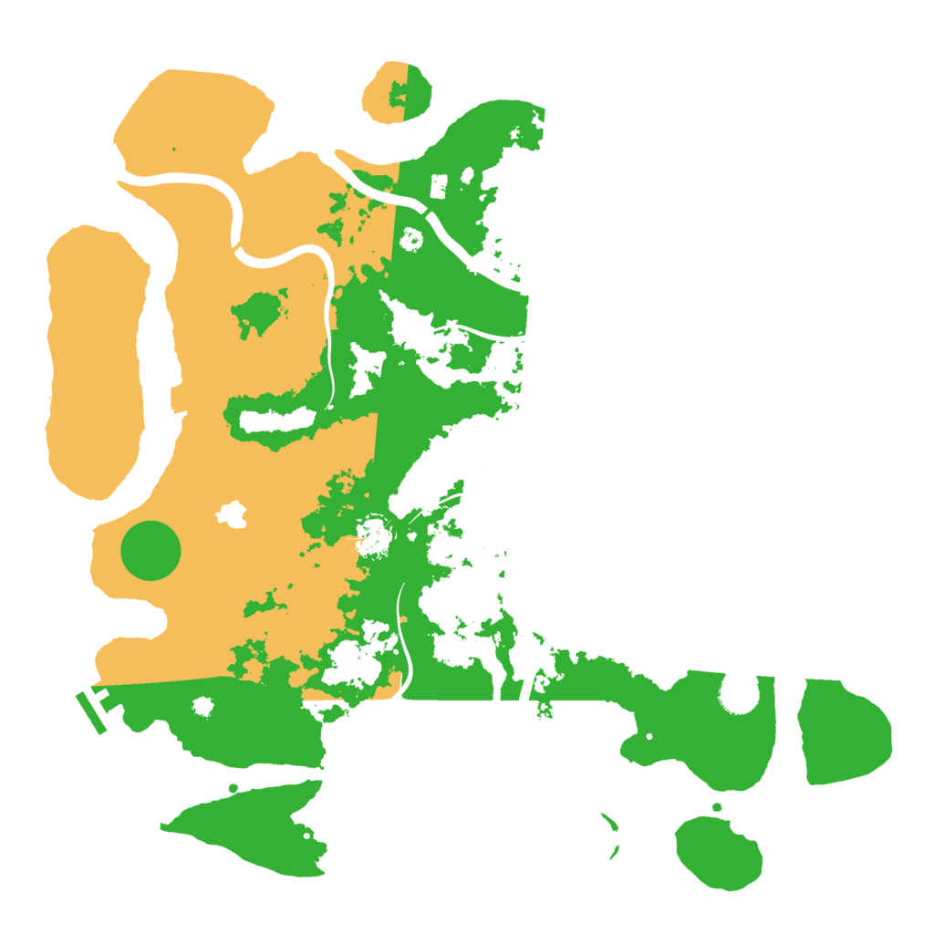 Biome Rust Map: Procedural Map, Size: 4100, Seed: 65367946